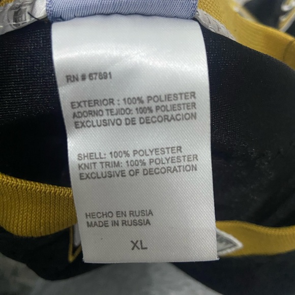 New Orleans Saints Brees #9 Captain Patch Sewn Jersey - Picture 6 of 8